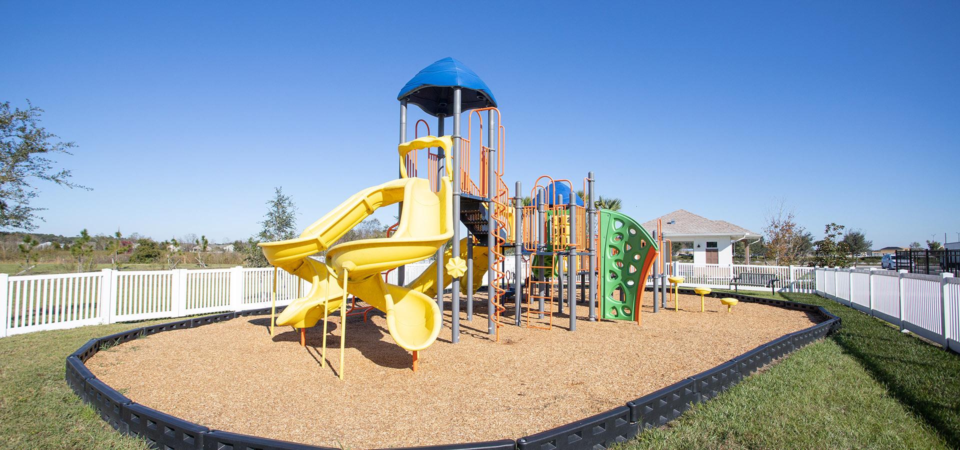 Children's playground area in Zephyrhills FL